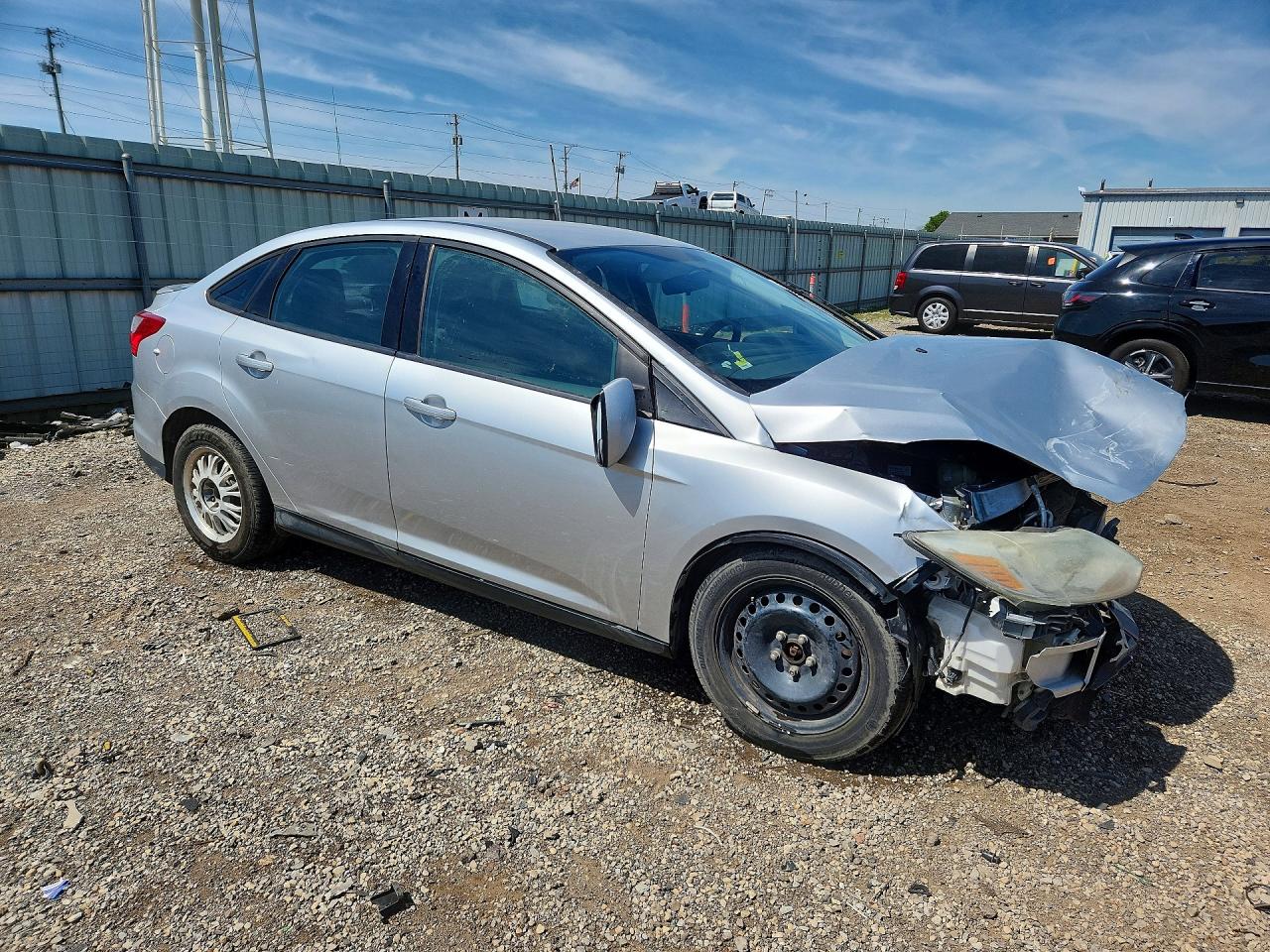 2013 Ford Focus Se Silver vin: 1FADP3F23DL144384