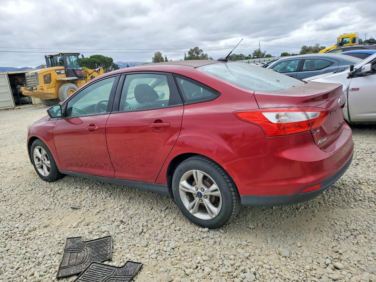 2013 Ford Focus Se Red vin: 1FADP3F23DL186053