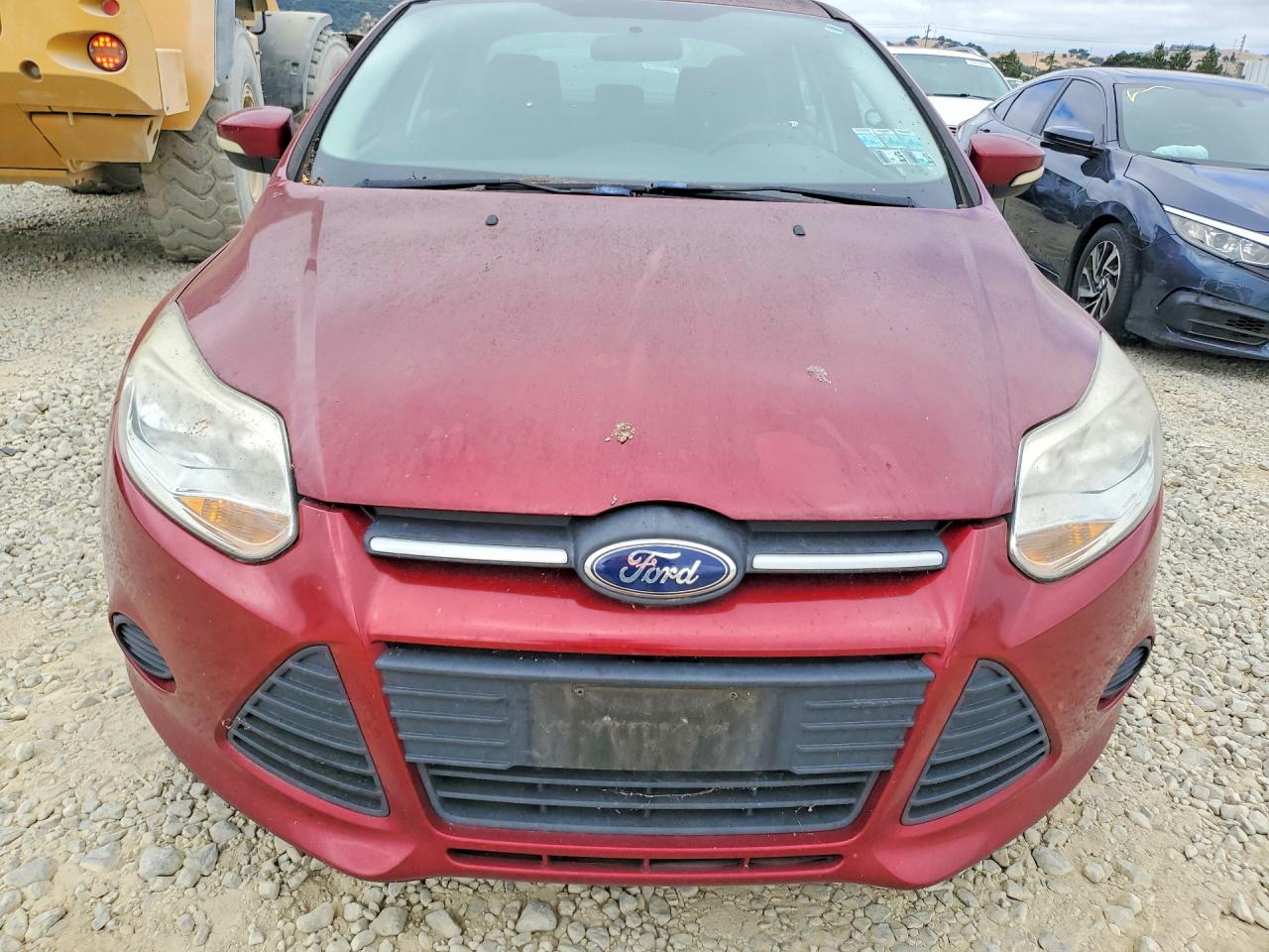 2013 Ford Focus Se Red vin: 1FADP3F23DL186053