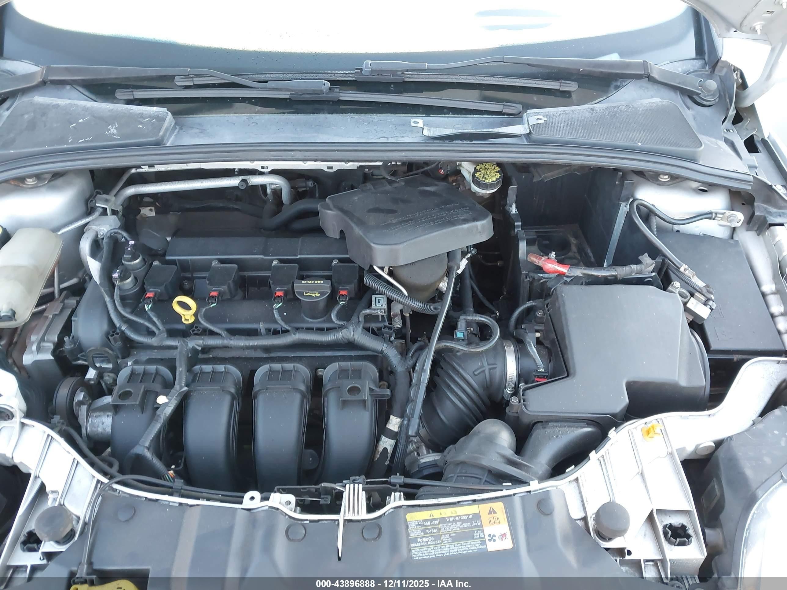 2013 Ford Focus Se Silver vin: 1FADP3F23DL196050