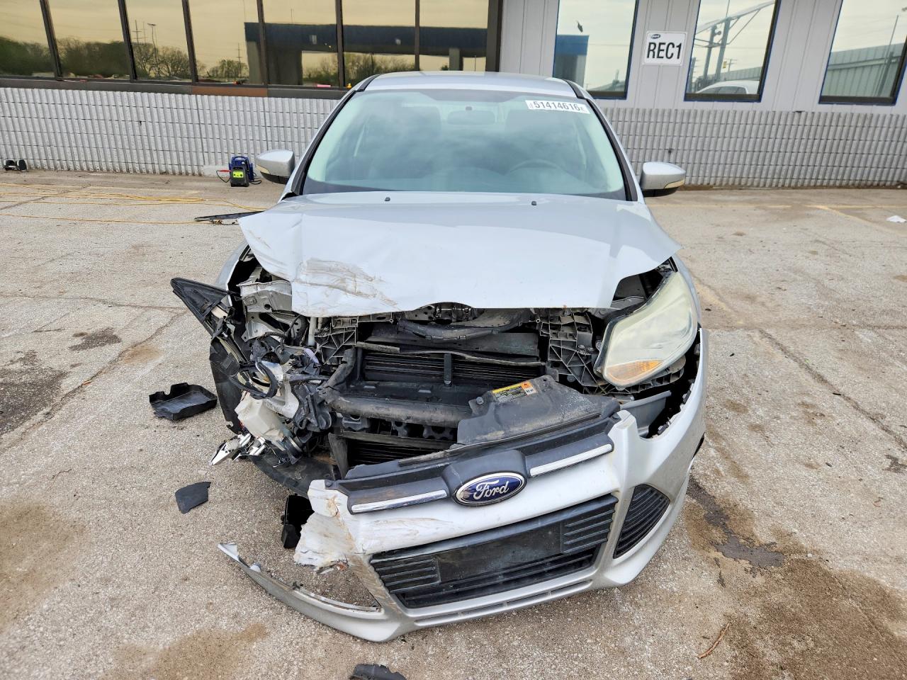 2013 Ford Focus Se Silver vin: 1FADP3F23DL209248