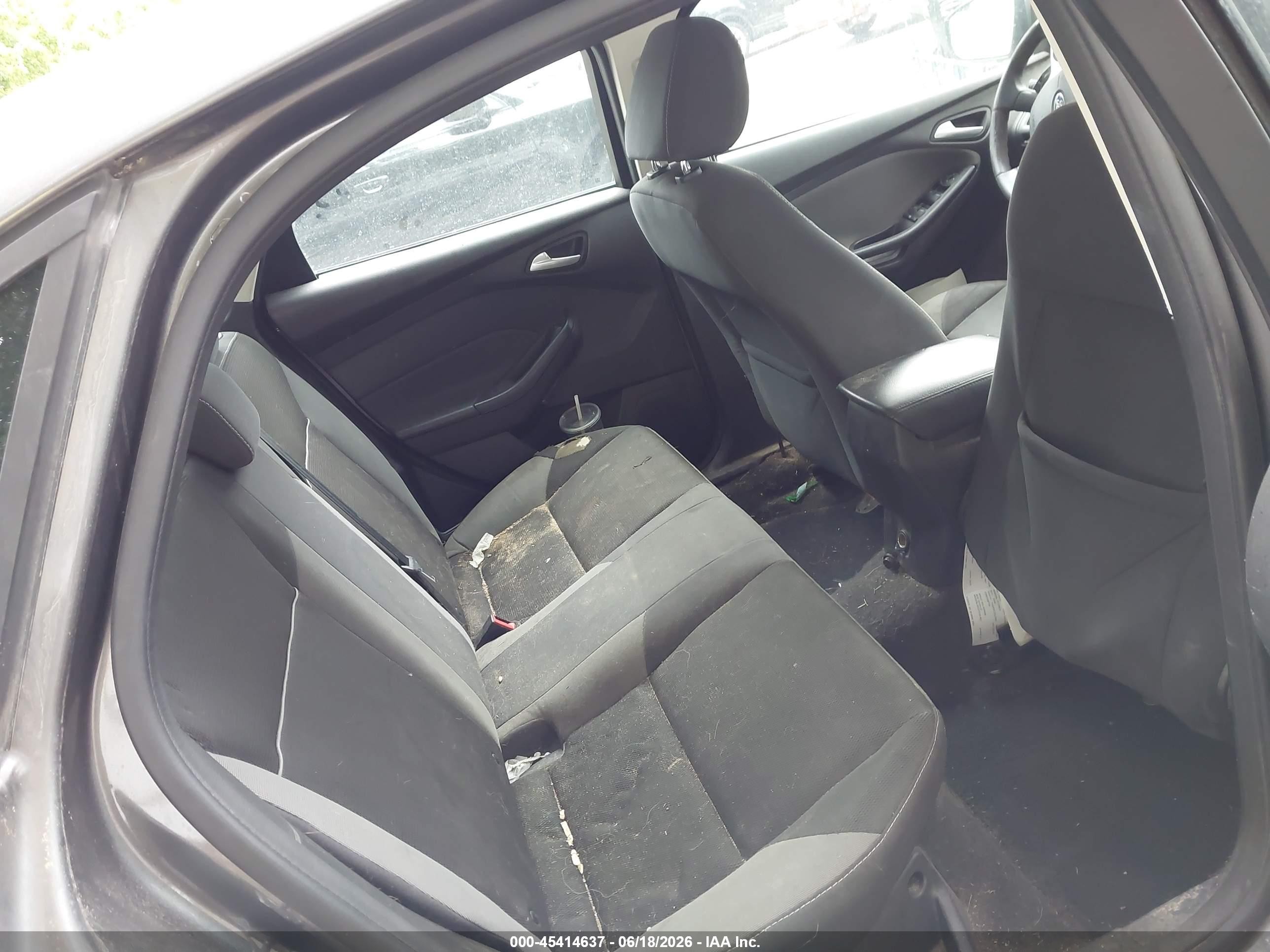2013 Ford Focus Se Gray vin: 1FADP3F23DL219567