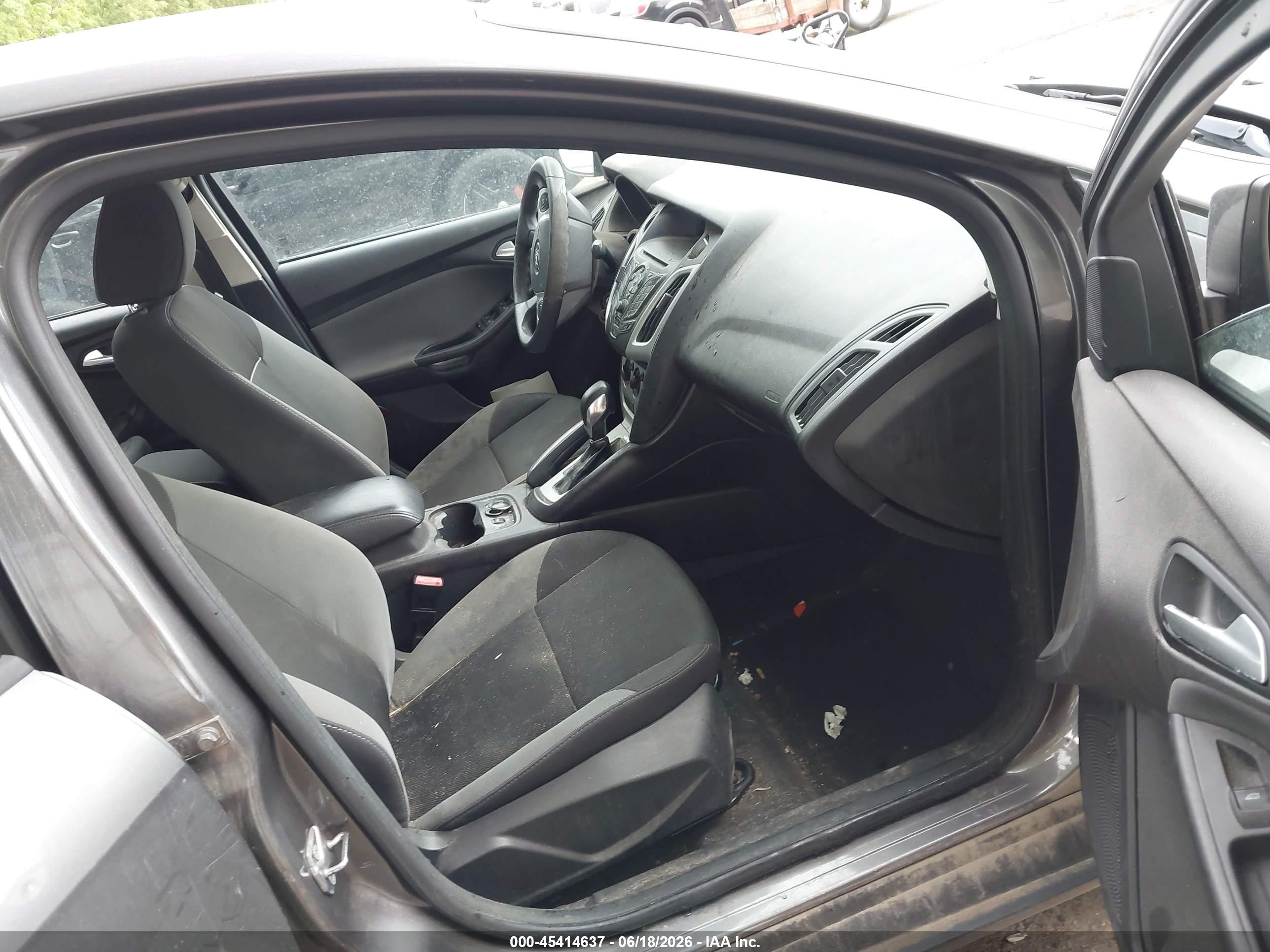2013 Ford Focus Se Gray vin: 1FADP3F23DL219567