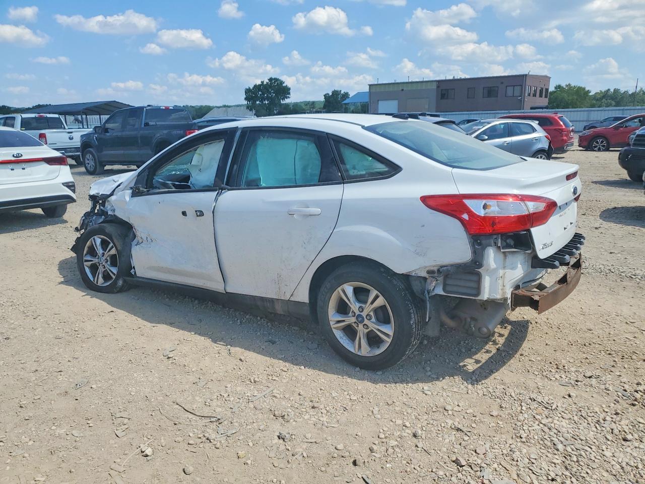 2013 Ford Focus Se Белый vin: 1FADP3F23DL221335