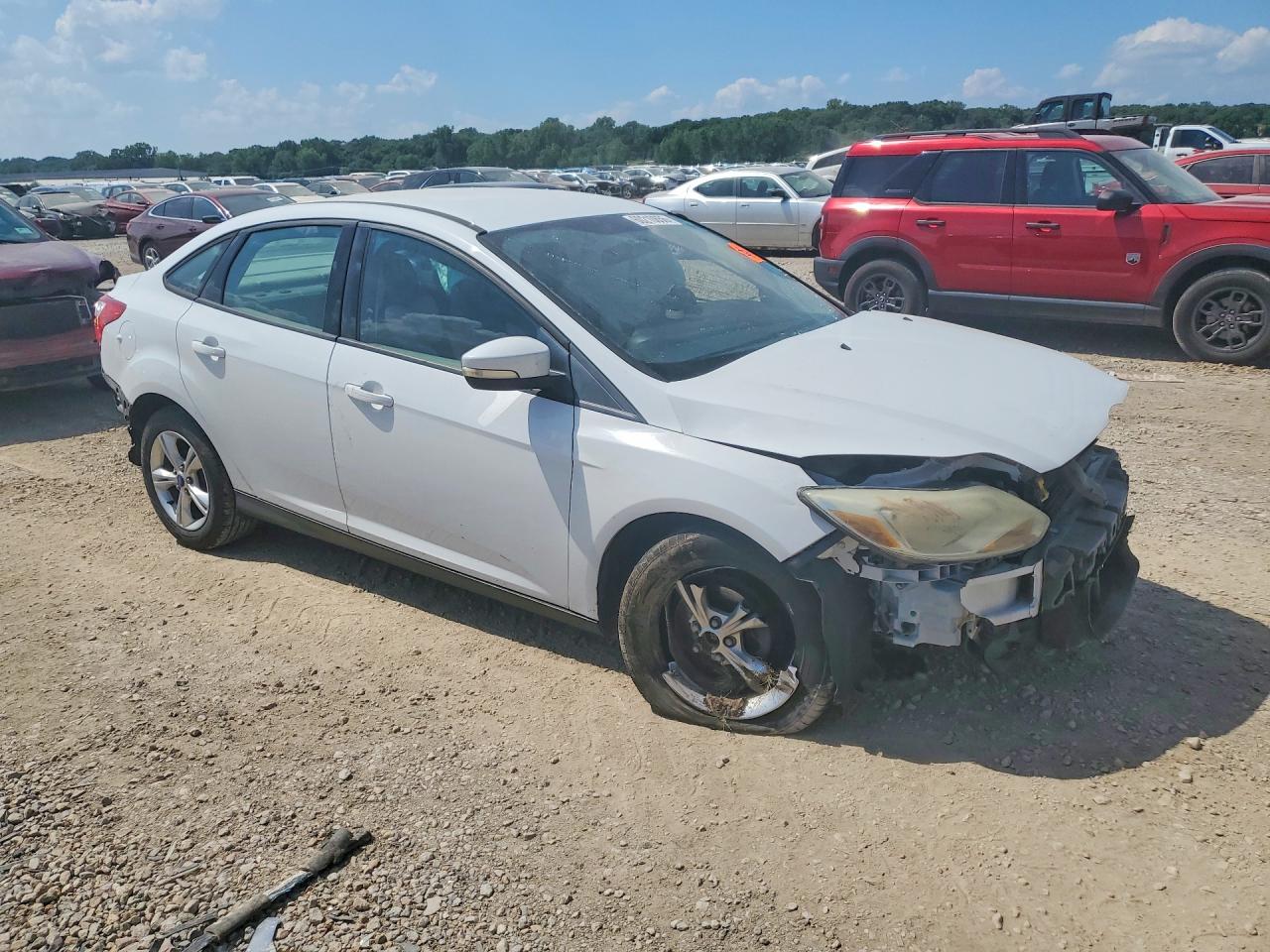 2013 Ford Focus Se Белый vin: 1FADP3F23DL221335
