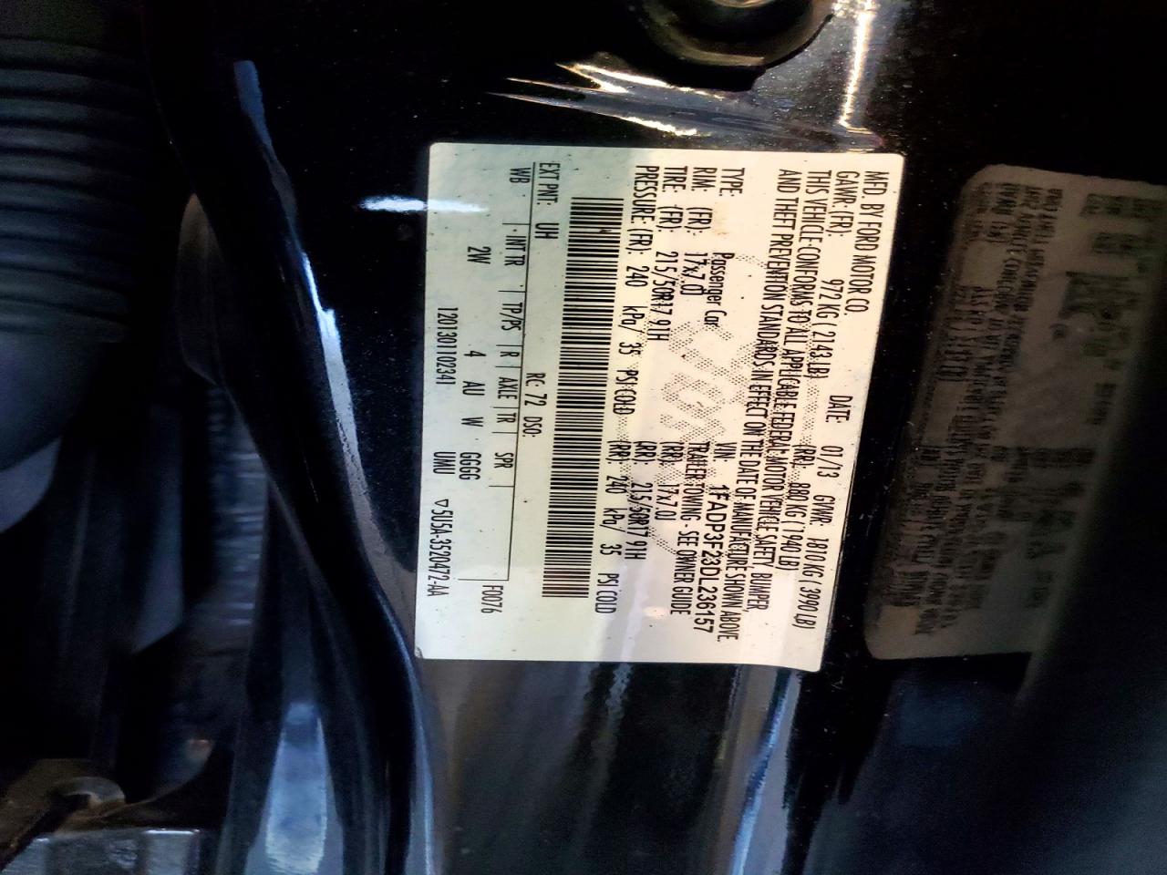2013 Ford Focus Se Black vin: 1FADP3F23DL236157