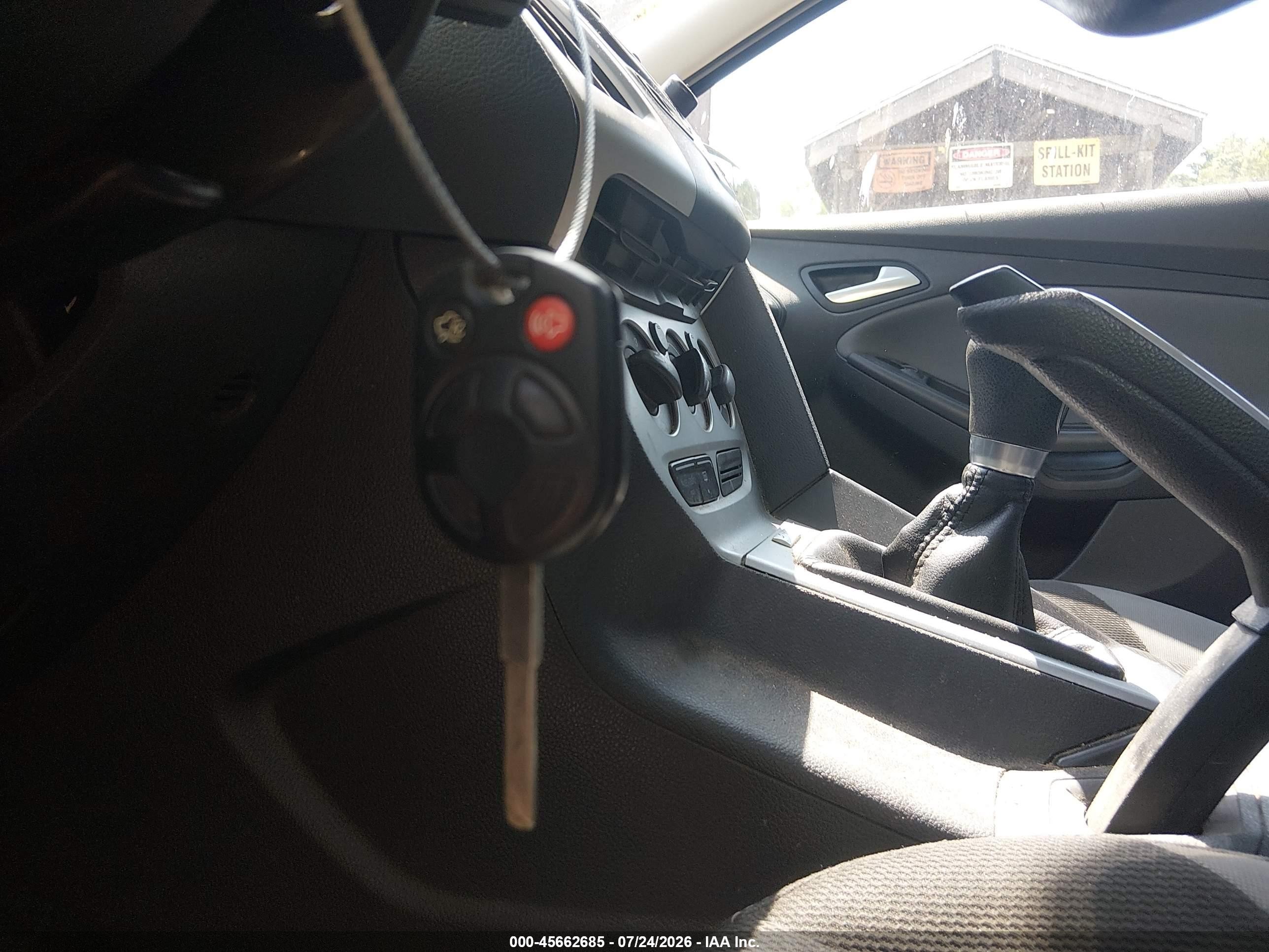 2013 Ford Focus Se Gray vin: 1FADP3F23DL258076