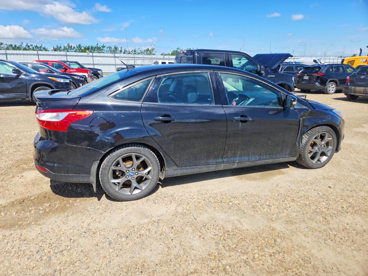2013 Ford Focus Se Black vin: 1FADP3F23DL281521