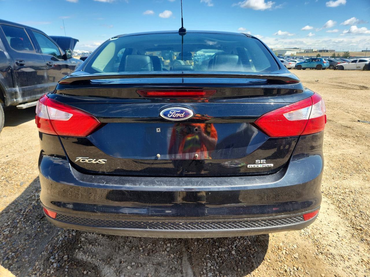2013 Ford Focus Se Black vin: 1FADP3F23DL281521