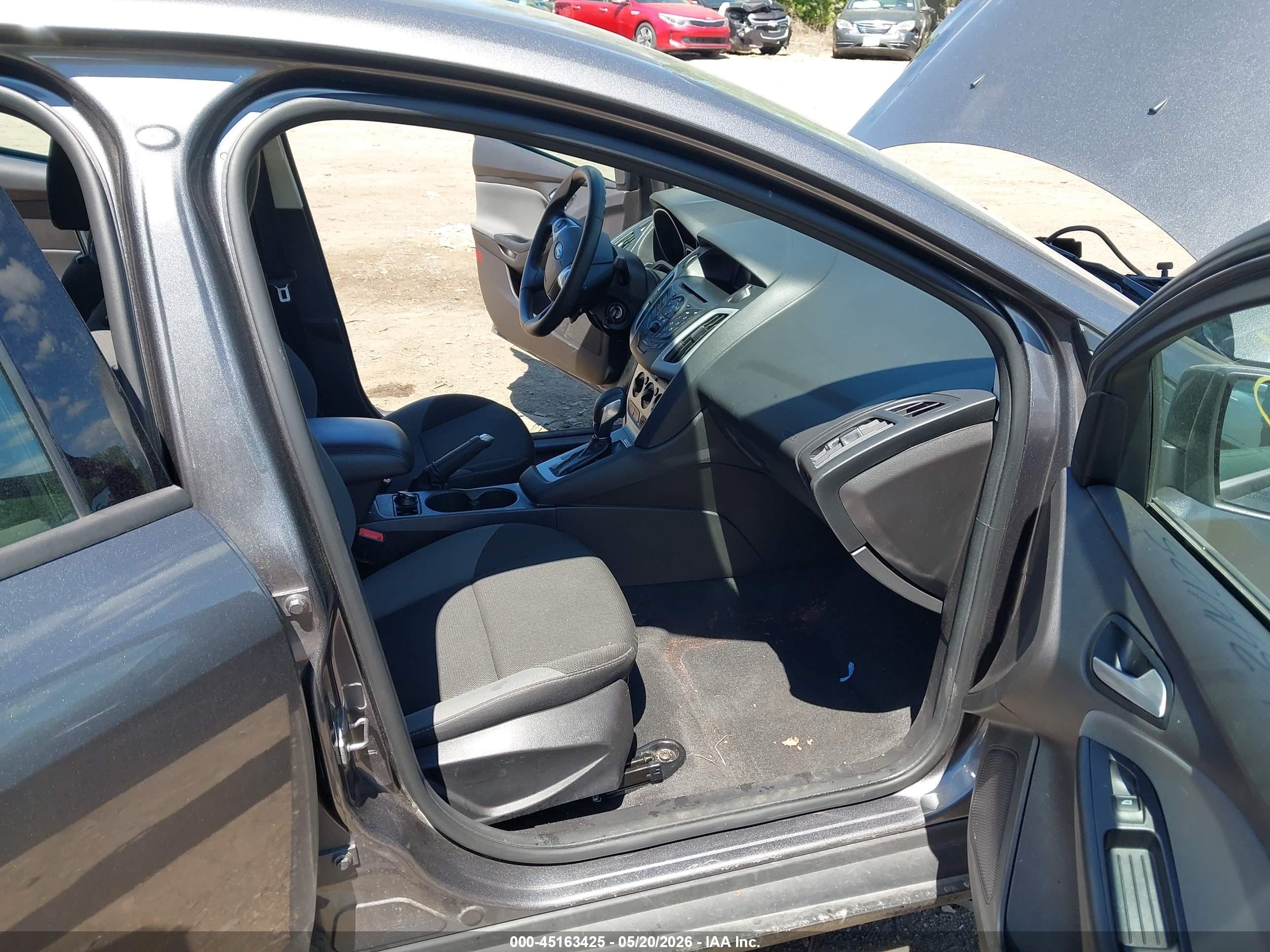 2013 Ford Focus Se Gray vin: 1FADP3F23DL290252