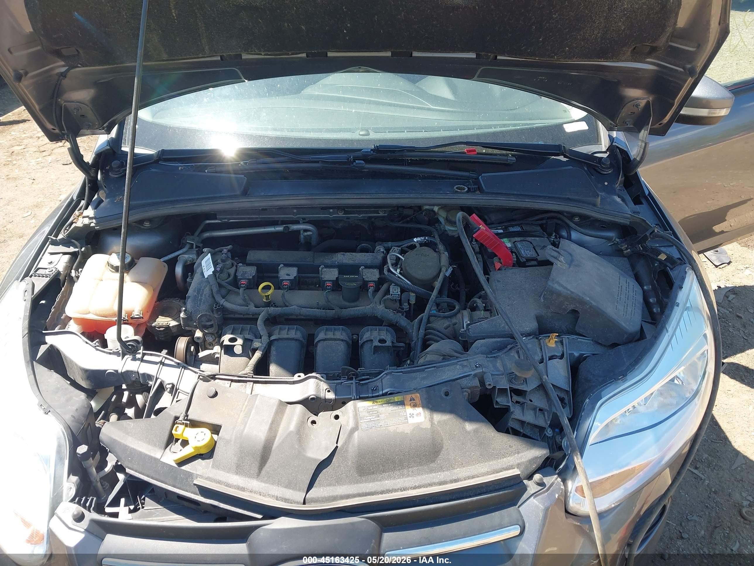 2013 Ford Focus Se Gray vin: 1FADP3F23DL290252
