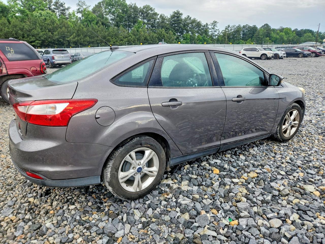 2013 Ford Focus Se Gray vin: 1FADP3F23DL291837