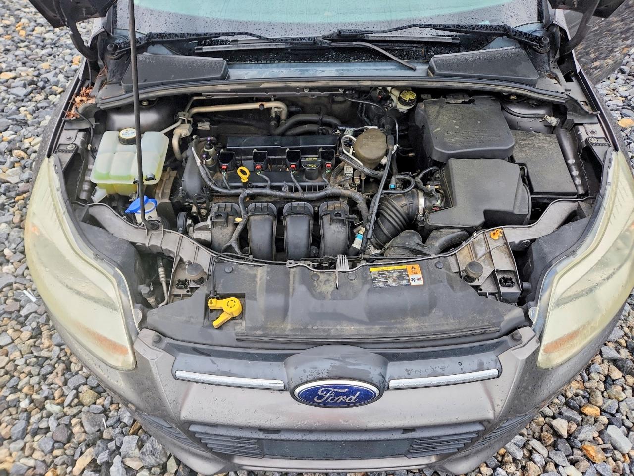 2013 Ford Focus Se Gray vin: 1FADP3F23DL291837