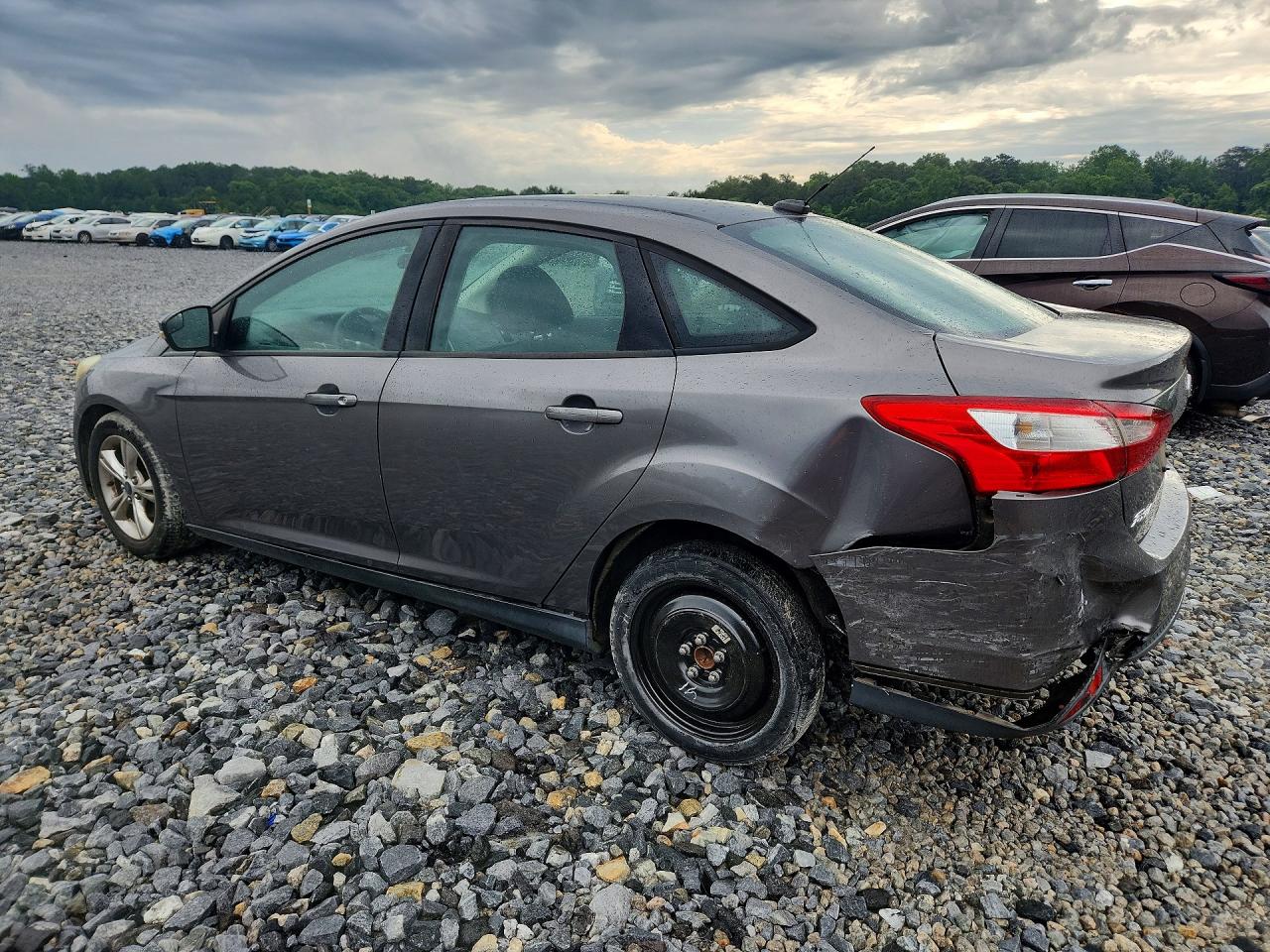 2013 Ford Focus Se Gray vin: 1FADP3F23DL291837