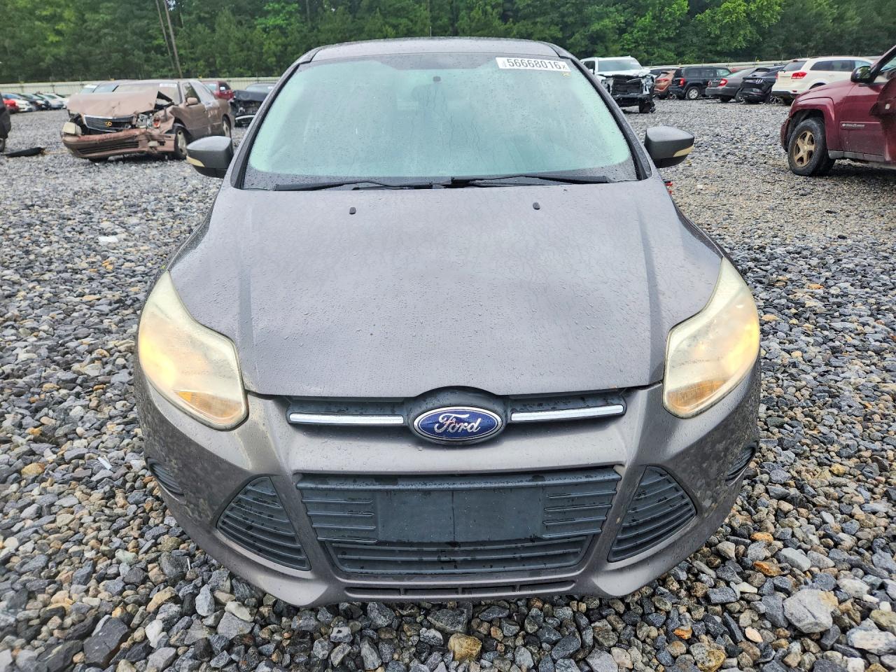 2013 Ford Focus Se Gray vin: 1FADP3F23DL291837