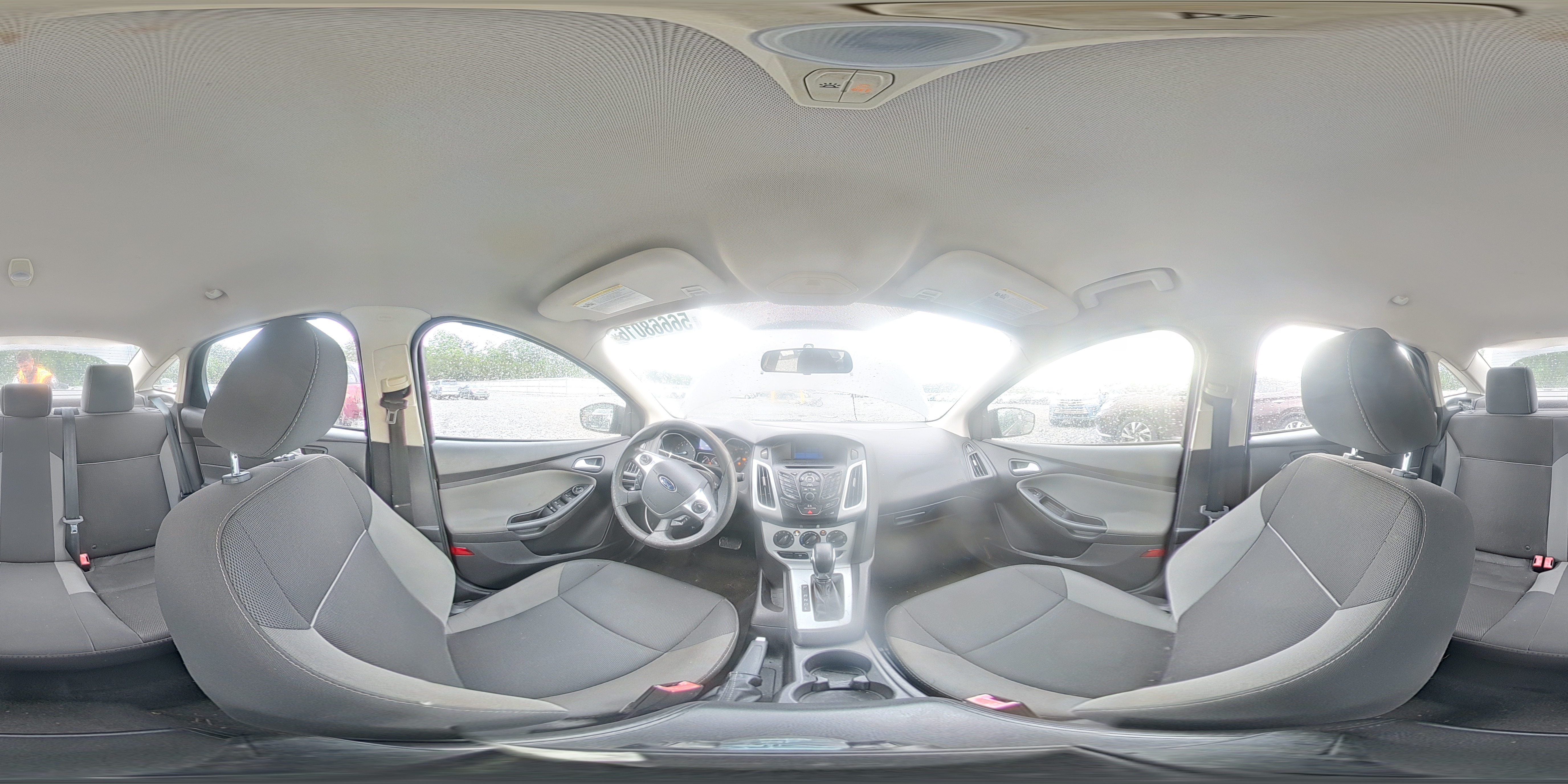 2013 Ford Focus Se Gray vin: 1FADP3F23DL291837