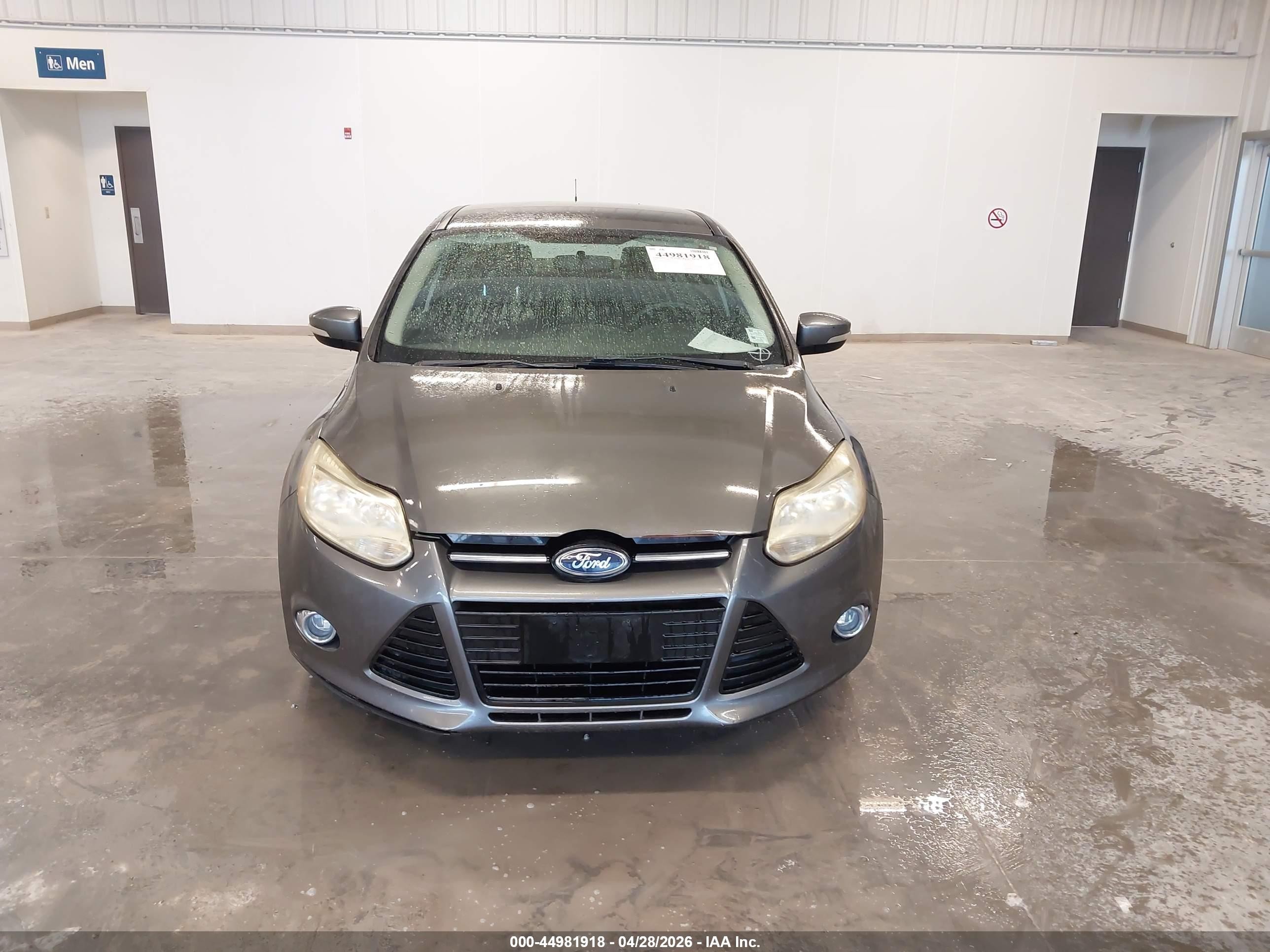 2013 Ford Focus Se Gray vin: 1FADP3F23DL300715