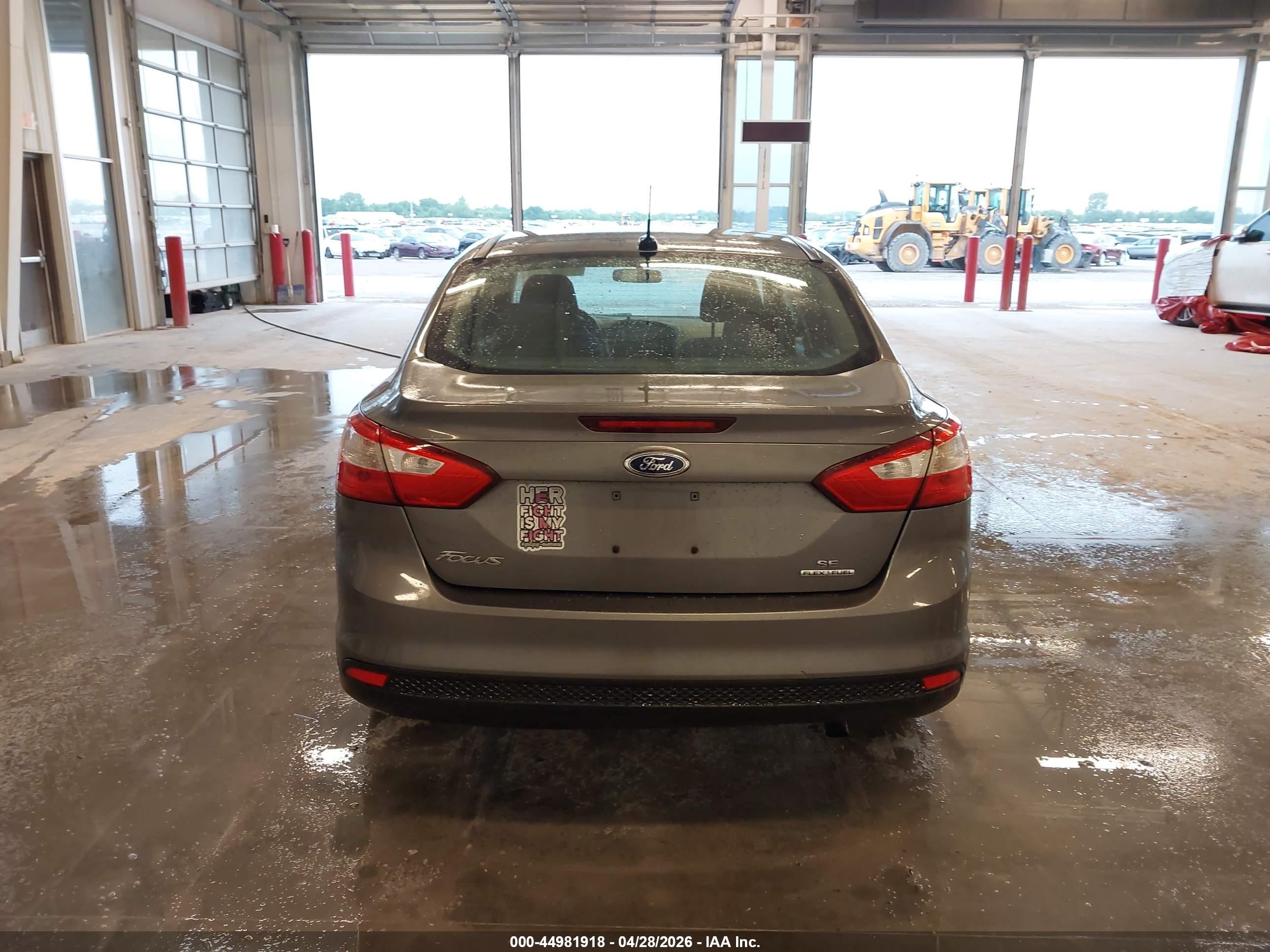 2013 Ford Focus Se Gray vin: 1FADP3F23DL300715