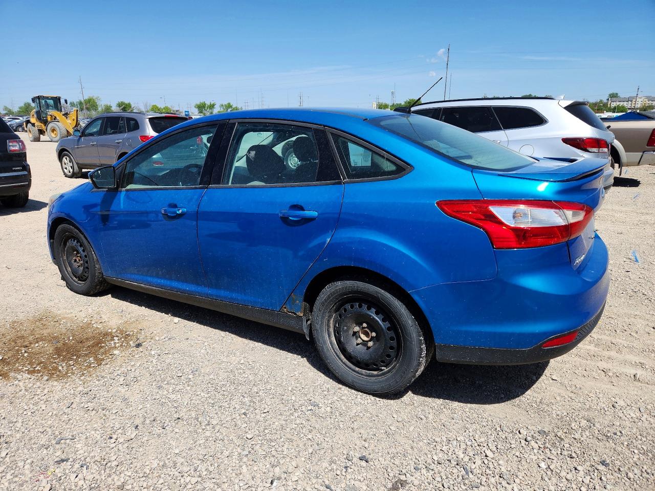 2013 Ford Focus Se Blue vin: 1FADP3F23DL321712