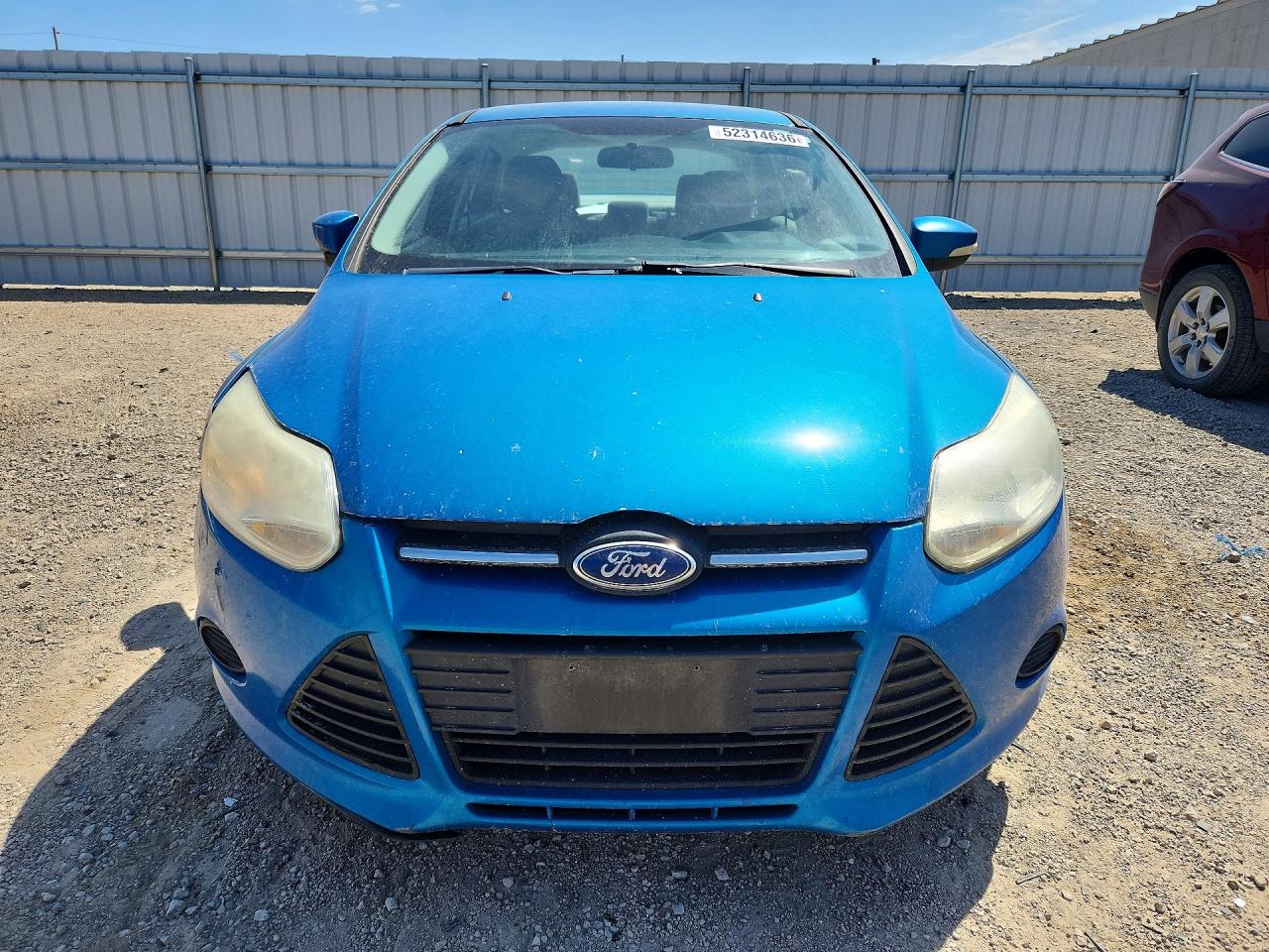 2013 Ford Focus Se Blue vin: 1FADP3F23DL321712