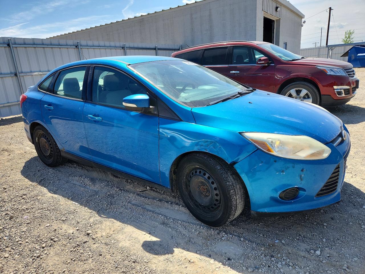 2013 Ford Focus Se Blue vin: 1FADP3F23DL321712