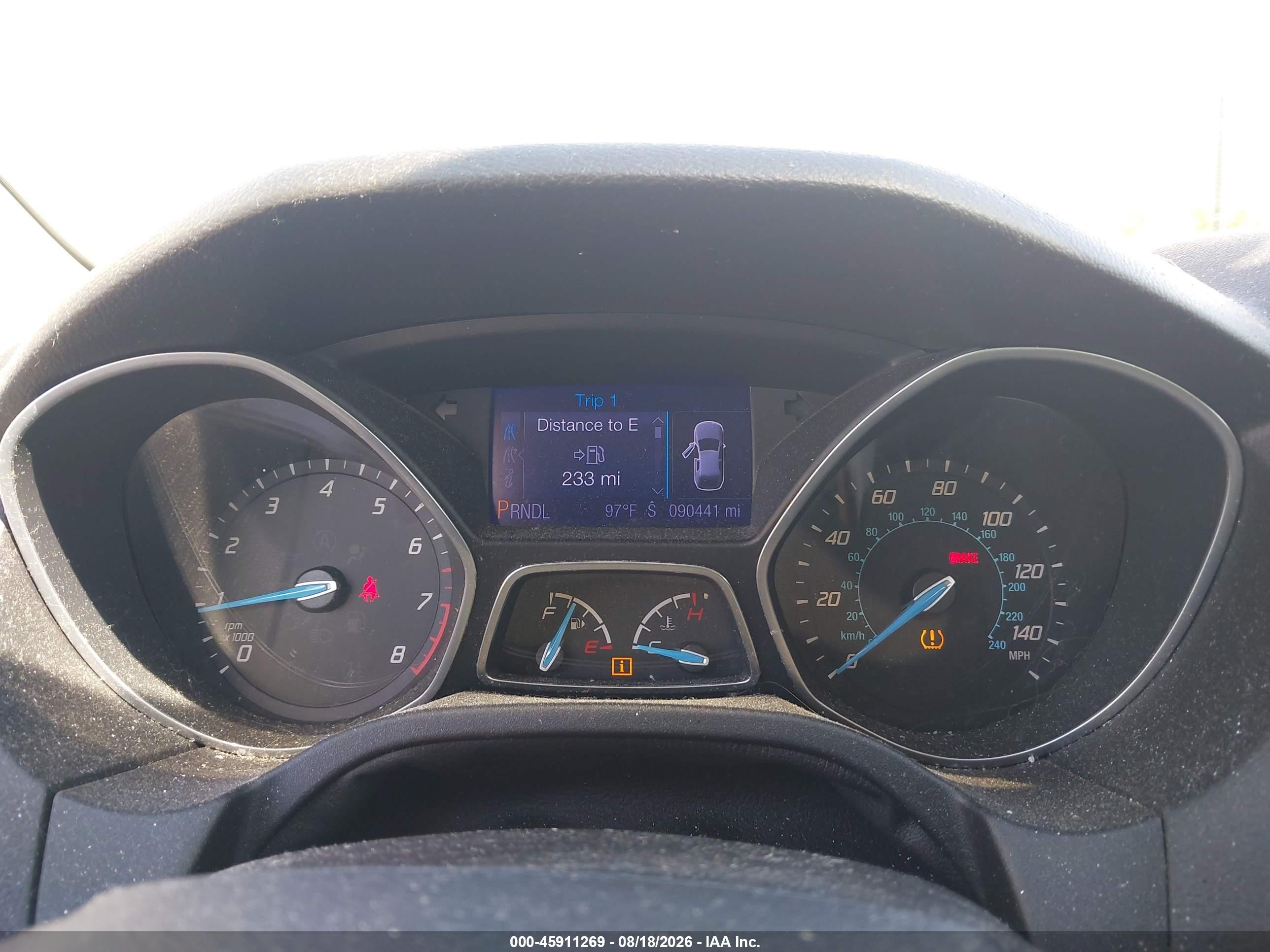 2013 Ford Focus Se Silver vin: 1FADP3F23DL330202