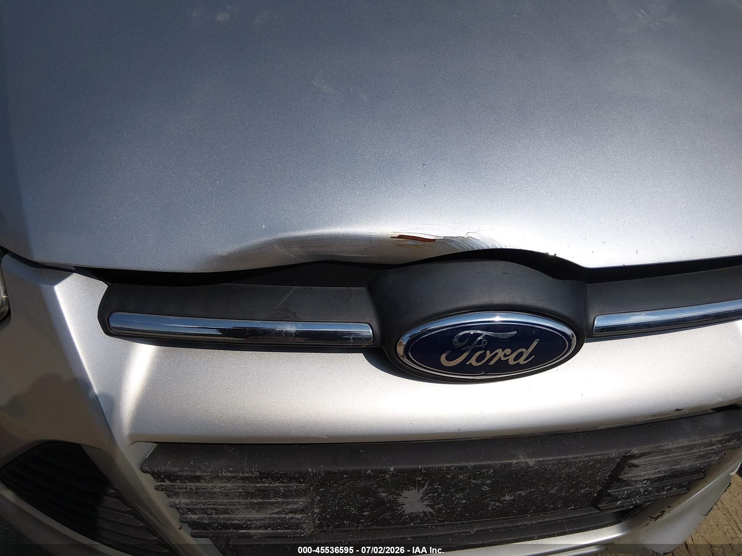 2013 Ford Focus Se Silver vin: 1FADP3F23DL354905