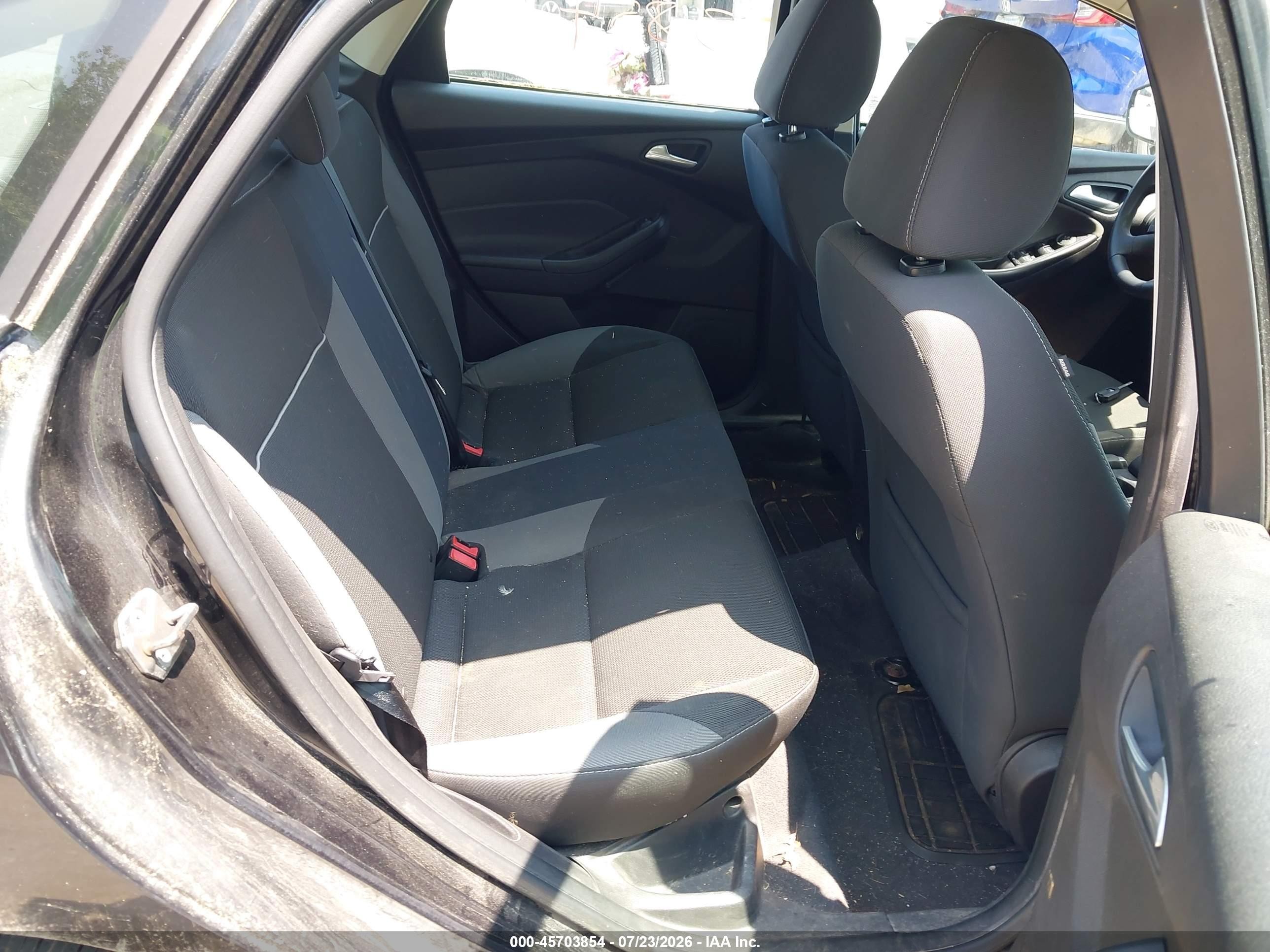 2013 Ford Focus Se Black vin: 1FADP3F23DL367931