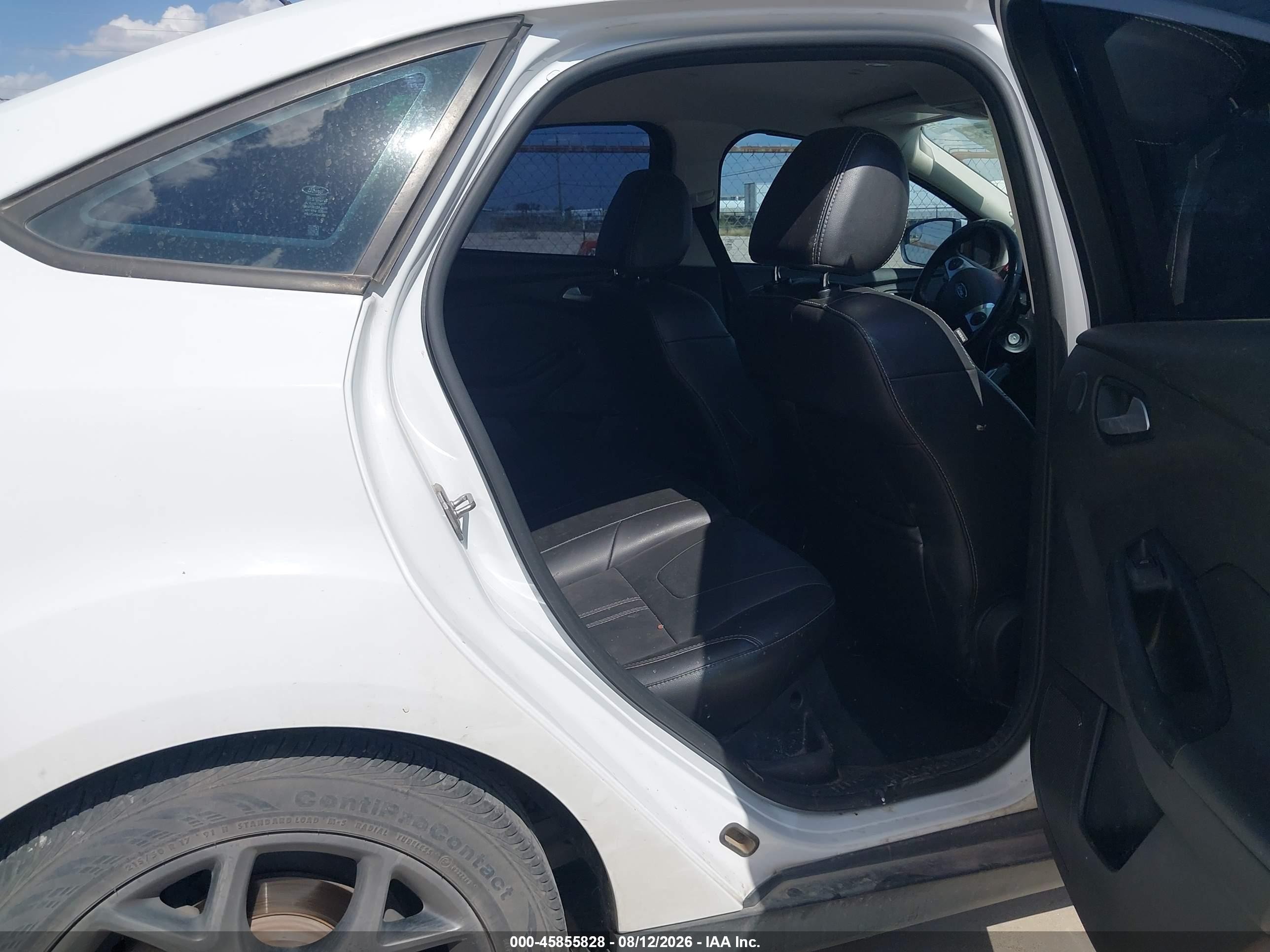 2013 Ford Focus Se White vin: 1FADP3F23DL378976