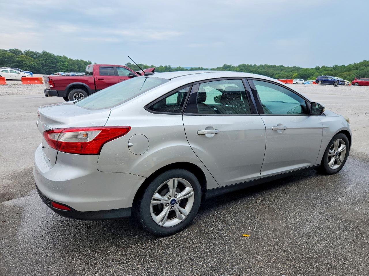 2014 Ford Focus Se White vin: 1FADP3F23EL106199