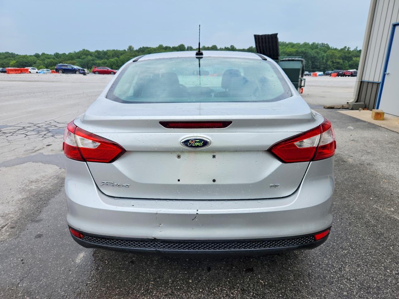 2014 Ford Focus Se White vin: 1FADP3F23EL106199