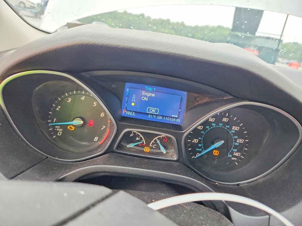 2014 Ford Focus Se White vin: 1FADP3F23EL106199