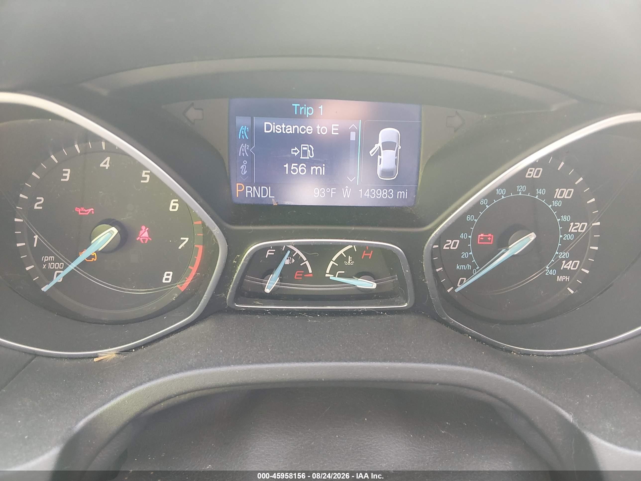 2014 Ford Focus Se Silver vin: 1FADP3F23EL107367