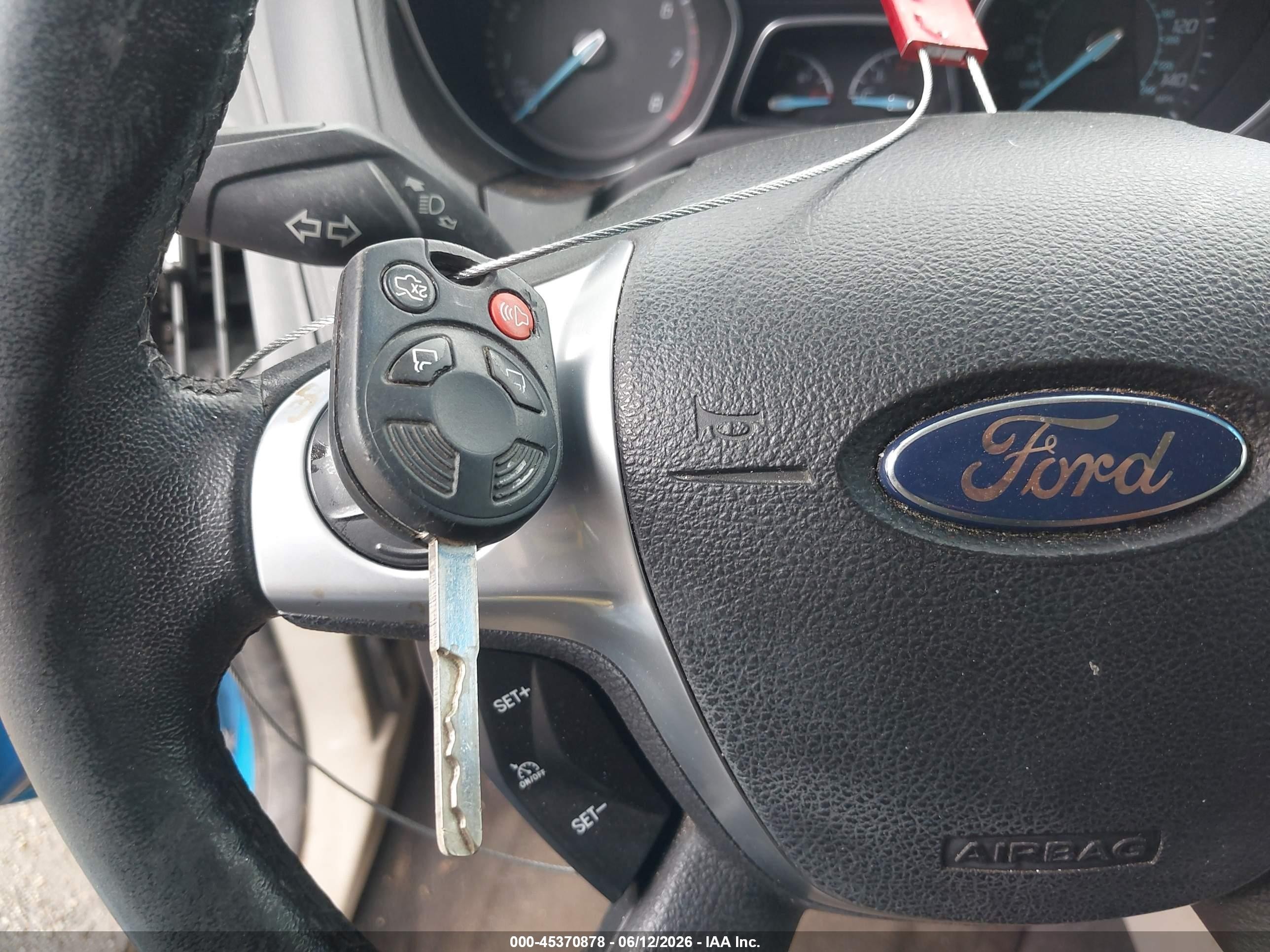 2014 Ford Focus Se Light Blue vin: 1FADP3F23EL109555