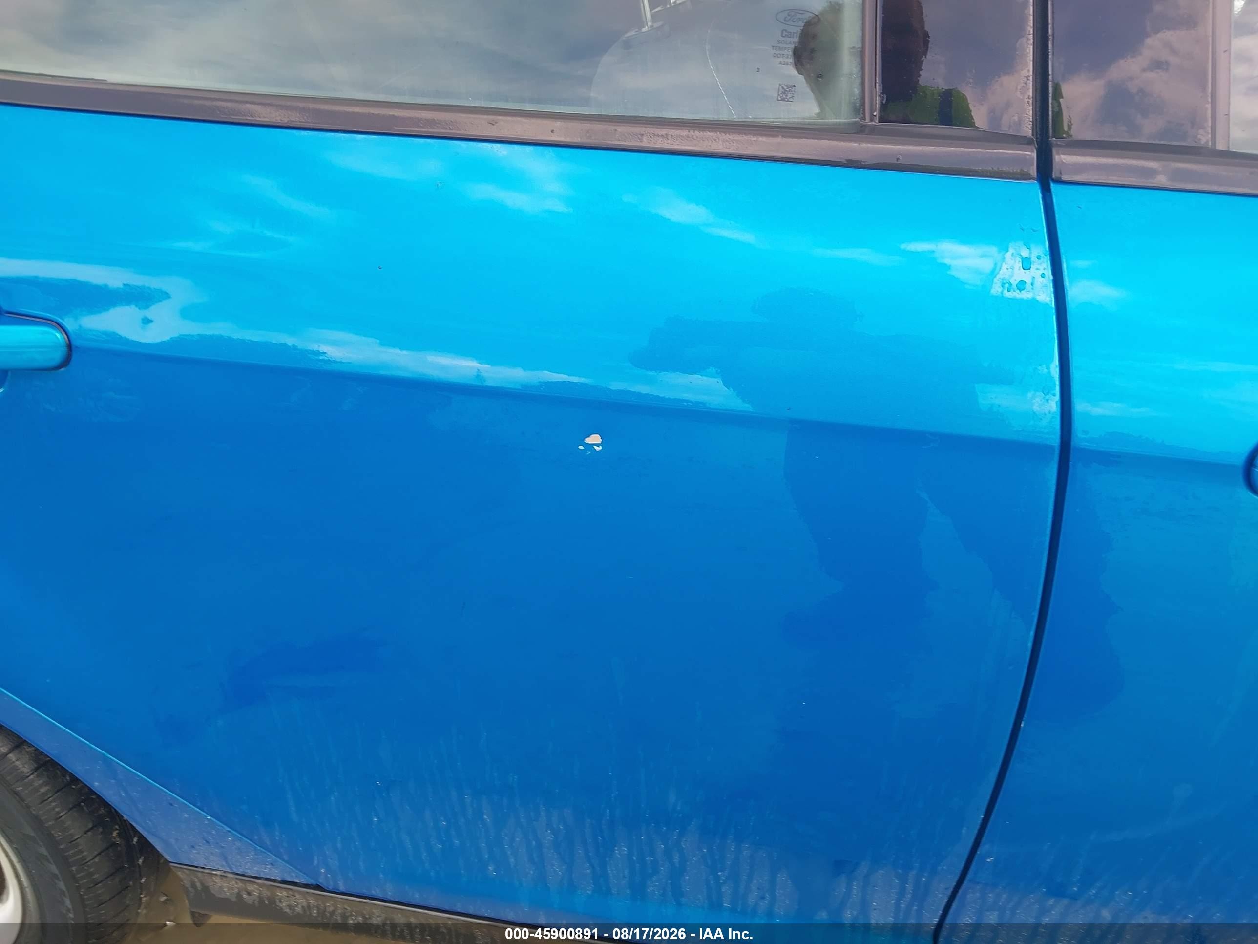 2014 Ford Focus Se Blue vin: 1FADP3F23EL116070