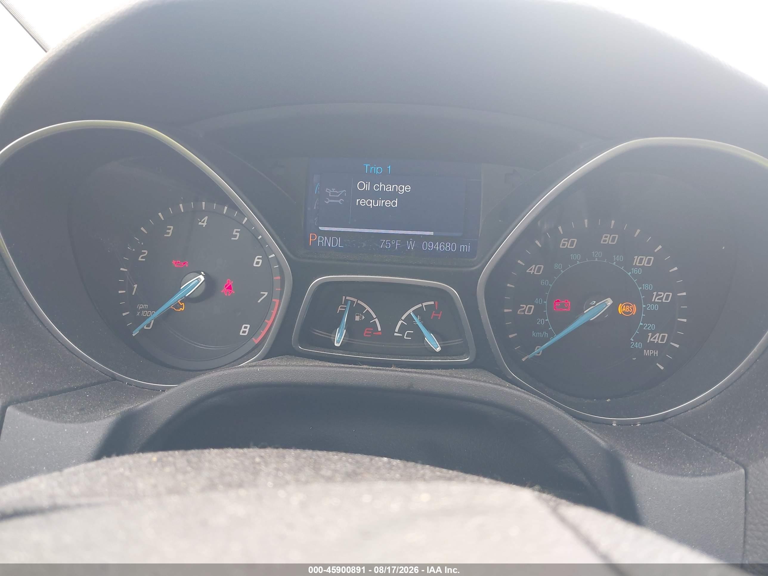 2014 Ford Focus Se Blue vin: 1FADP3F23EL116070
