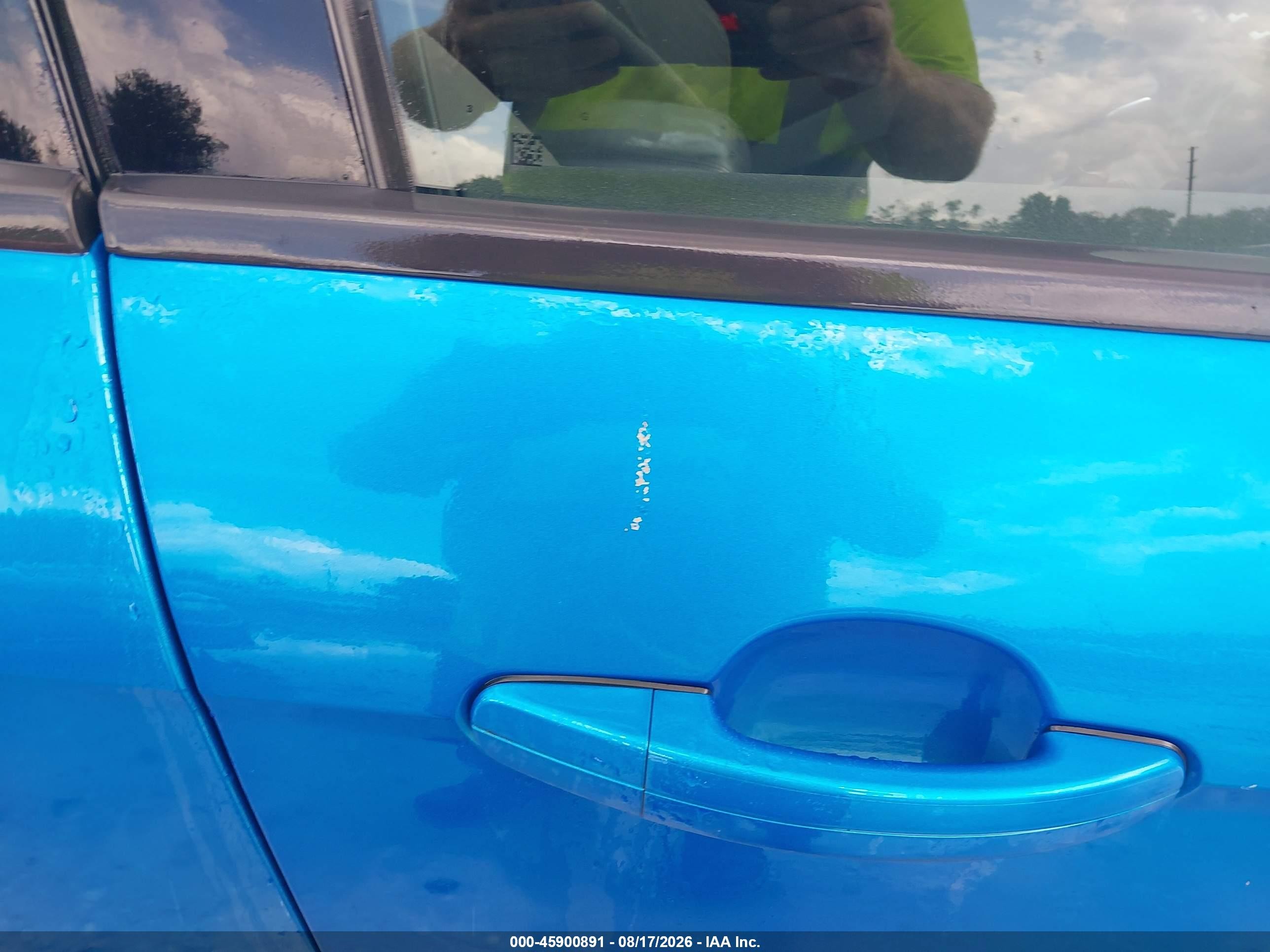 2014 Ford Focus Se Blue vin: 1FADP3F23EL116070