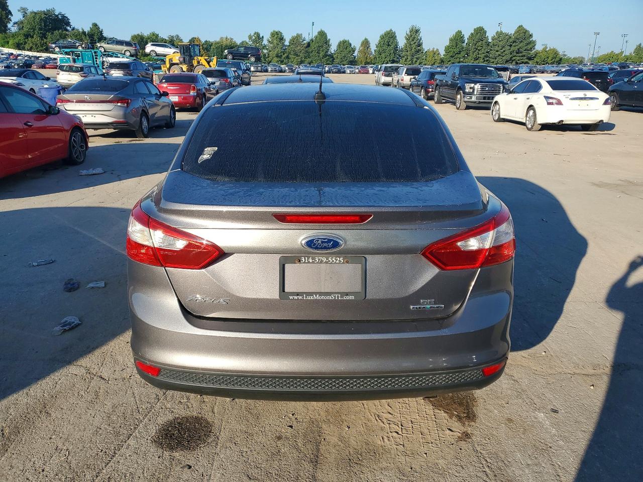 2014 Ford Focus Se Silver vin: 1FADP3F23EL121964