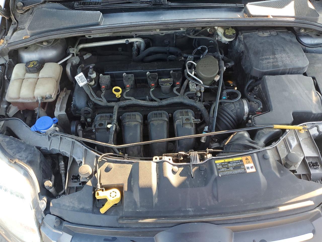 2014 Ford Focus Se Silver vin: 1FADP3F23EL121964
