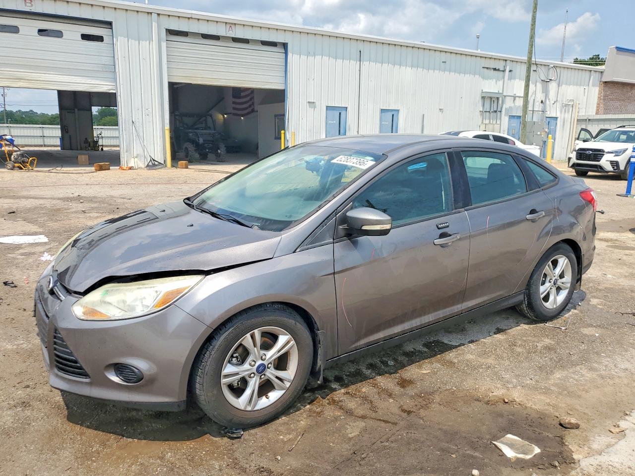 2014 Ford Focus Se Серый vin: 1FADP3F23EL134794