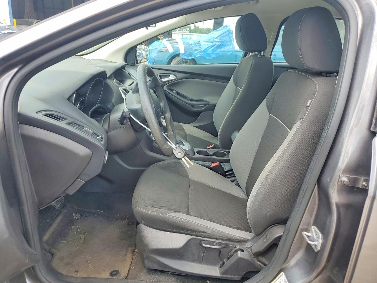 2014 Ford Focus Se Серый vin: 1FADP3F23EL134794