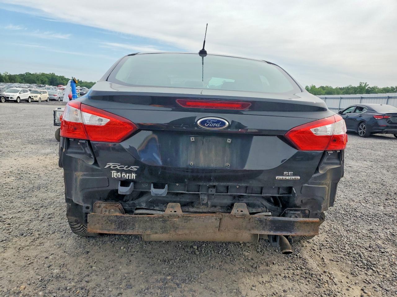 2014 Ford Focus Se Black vin: 1FADP3F23EL135816