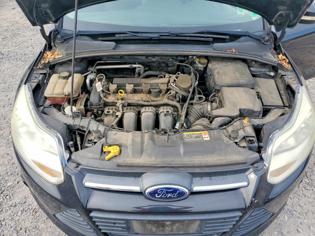 2014 Ford Focus Se Black vin: 1FADP3F23EL135816