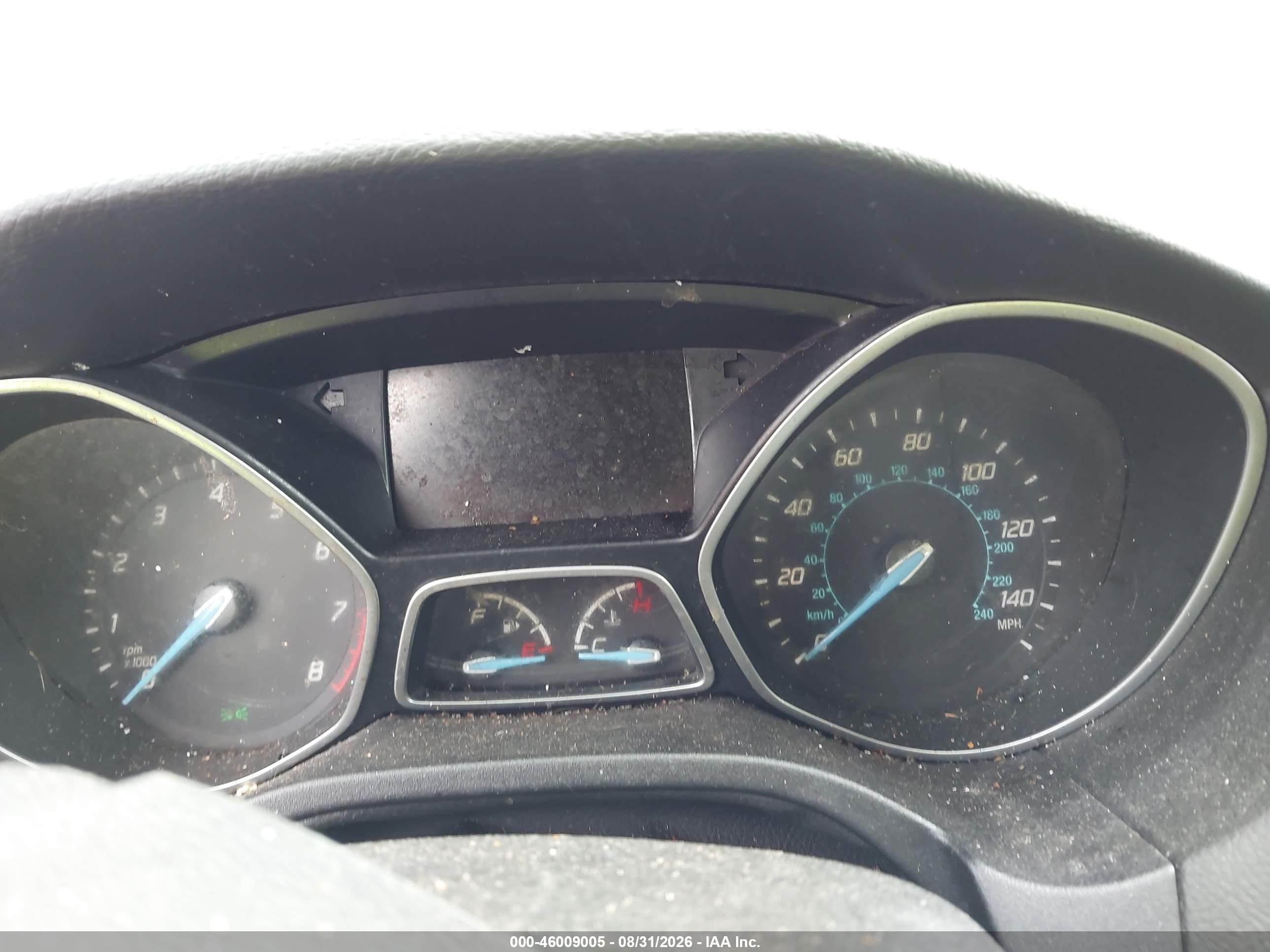 2014 Ford Focus Se Gray vin: 1FADP3F23EL155113