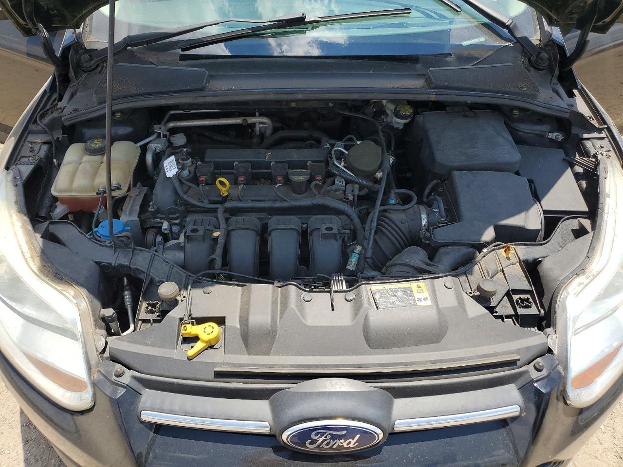 2014 Ford Focus Se Black vin: 1FADP3F23EL163762
