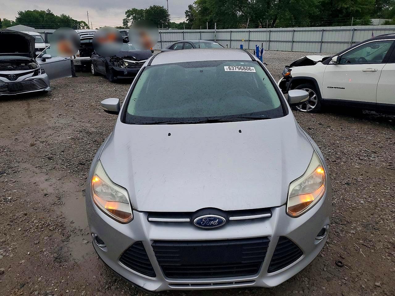 2014 Ford Focus Se Silver vin: 1FADP3F23EL166760