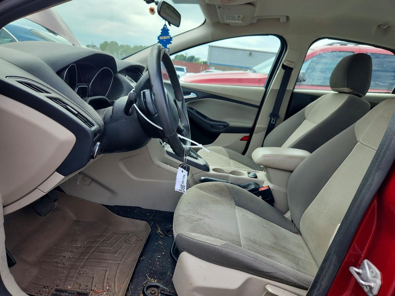 2014 Ford Focus Se Burgundy vin: 1FADP3F23EL178200