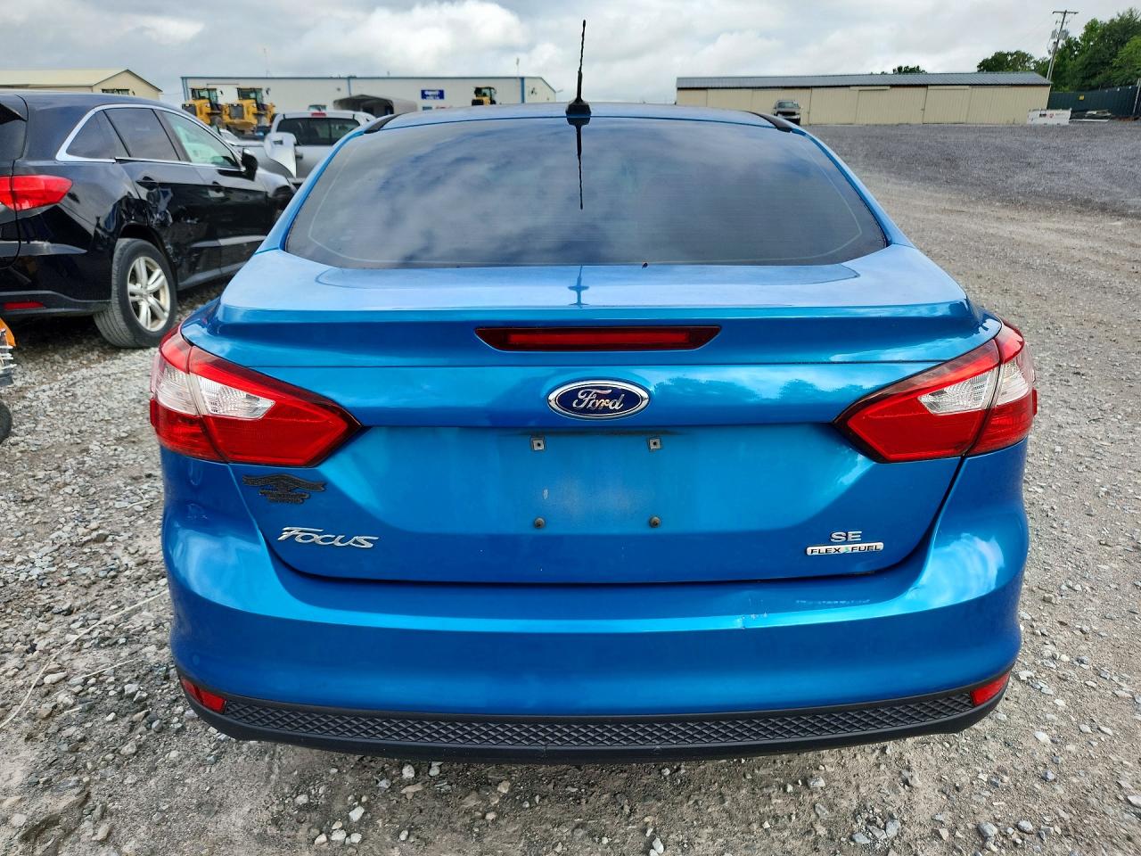 2014 Ford Focus Se Blue vin: 1FADP3F23EL189858