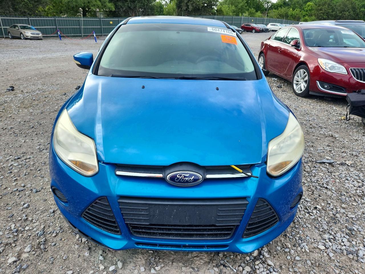 2014 Ford Focus Se Blue vin: 1FADP3F23EL189858
