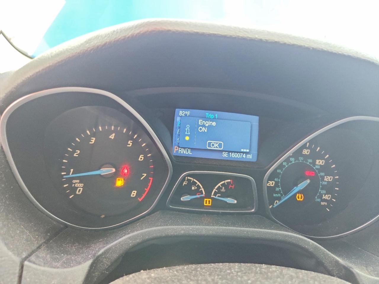 2014 Ford Focus Se Blue vin: 1FADP3F23EL189858